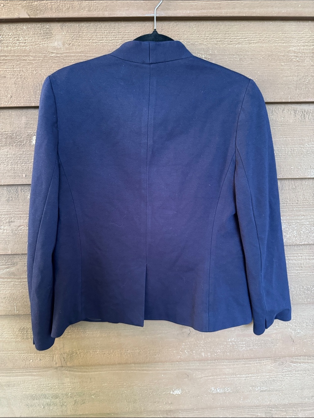 J. Crew Women's Navy Open-Front Blazer size 10 - Picture 4 of 4